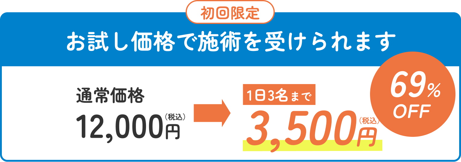 お試し価格